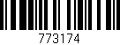 Código de barras (EAN, GTIN, SKU, ISBN): '773174'