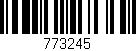 Código de barras (EAN, GTIN, SKU, ISBN): '773245'