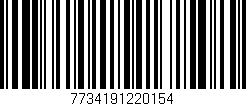 Código de barras (EAN, GTIN, SKU, ISBN): '7734191220154'