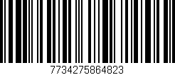 Código de barras (EAN, GTIN, SKU, ISBN): '7734275864823'