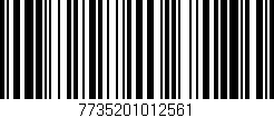Código de barras (EAN, GTIN, SKU, ISBN): '7735201012561'