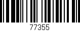 Código de barras (EAN, GTIN, SKU, ISBN): '77355'