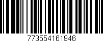 Código de barras (EAN, GTIN, SKU, ISBN): '773554161946'