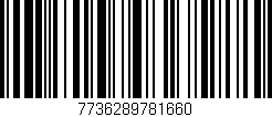 Código de barras (EAN, GTIN, SKU, ISBN): '7736289781660'