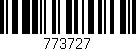 Código de barras (EAN, GTIN, SKU, ISBN): '773727'