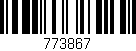 Código de barras (EAN, GTIN, SKU, ISBN): '773867'