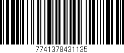 Código de barras (EAN, GTIN, SKU, ISBN): '7741378431135'