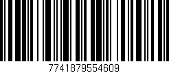 Código de barras (EAN, GTIN, SKU, ISBN): '7741879554609'