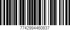 Código de barras (EAN, GTIN, SKU, ISBN): '7742994460837'