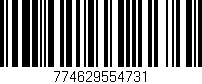 Código de barras (EAN, GTIN, SKU, ISBN): '774629554731'