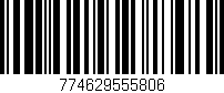 Código de barras (EAN, GTIN, SKU, ISBN): '774629555806'