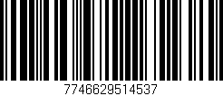 Código de barras (EAN, GTIN, SKU, ISBN): '7746629514537'