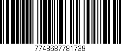 Código de barras (EAN, GTIN, SKU, ISBN): '7748687781739'