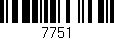 Código de barras (EAN, GTIN, SKU, ISBN): '7751'
