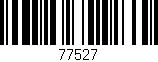 Código de barras (EAN, GTIN, SKU, ISBN): '77527'