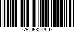 Código de barras (EAN, GTIN, SKU, ISBN): '7752956287907'