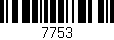 Código de barras (EAN, GTIN, SKU, ISBN): '7753'
