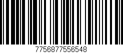 Código de barras (EAN, GTIN, SKU, ISBN): '7756877556548'