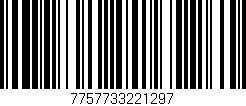 Código de barras (EAN, GTIN, SKU, ISBN): '7757733221297'