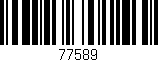 Código de barras (EAN, GTIN, SKU, ISBN): '77589'