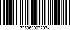 Código de barras (EAN, GTIN, SKU, ISBN): '7759690877074'