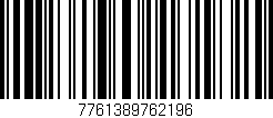 Código de barras (EAN, GTIN, SKU, ISBN): '7761389762196'