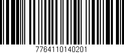 Código de barras (EAN, GTIN, SKU, ISBN): '7764110140201'