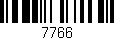 Código de barras (EAN, GTIN, SKU, ISBN): '7766'