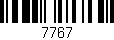 Código de barras (EAN, GTIN, SKU, ISBN): '7767'