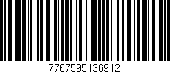 Código de barras (EAN, GTIN, SKU, ISBN): '7767595136912'