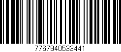 Código de barras (EAN, GTIN, SKU, ISBN): '7767940533441'
