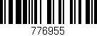 Código de barras (EAN, GTIN, SKU, ISBN): '776955'