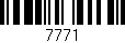 Código de barras (EAN, GTIN, SKU, ISBN): '7771'