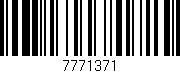 Código de barras (EAN, GTIN, SKU, ISBN): '7771371'