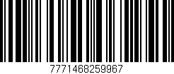 Código de barras (EAN, GTIN, SKU, ISBN): '7771468259967'