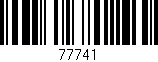 Código de barras (EAN, GTIN, SKU, ISBN): '77741'