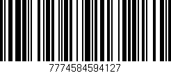 Código de barras (EAN, GTIN, SKU, ISBN): '7774584594127'