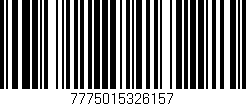 Código de barras (EAN, GTIN, SKU, ISBN): '7775015326157'