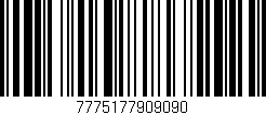 Código de barras (EAN, GTIN, SKU, ISBN): '7775177909090'