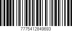 Código de barras (EAN, GTIN, SKU, ISBN): '7775412849693'
