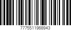 Código de barras (EAN, GTIN, SKU, ISBN): '7775511968943'