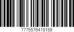 Código de barras (EAN, GTIN, SKU, ISBN): '7775576419169'