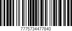 Código de barras (EAN, GTIN, SKU, ISBN): '7775734477840'