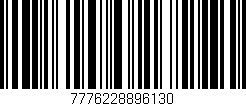 Código de barras (EAN, GTIN, SKU, ISBN): '7776228896130'