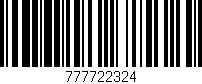 Código de barras (EAN, GTIN, SKU, ISBN): '777722324'