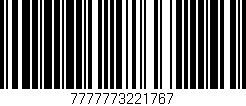 Código de barras (EAN, GTIN, SKU, ISBN): '7777773221767'