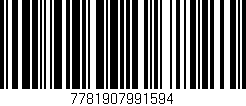 Código de barras (EAN, GTIN, SKU, ISBN): '7781907991594'