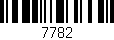 Código de barras (EAN, GTIN, SKU, ISBN): '7782'
