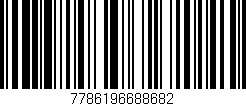 Código de barras (EAN, GTIN, SKU, ISBN): '7786196688682'
