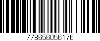 Código de barras (EAN, GTIN, SKU, ISBN): '778656056176'